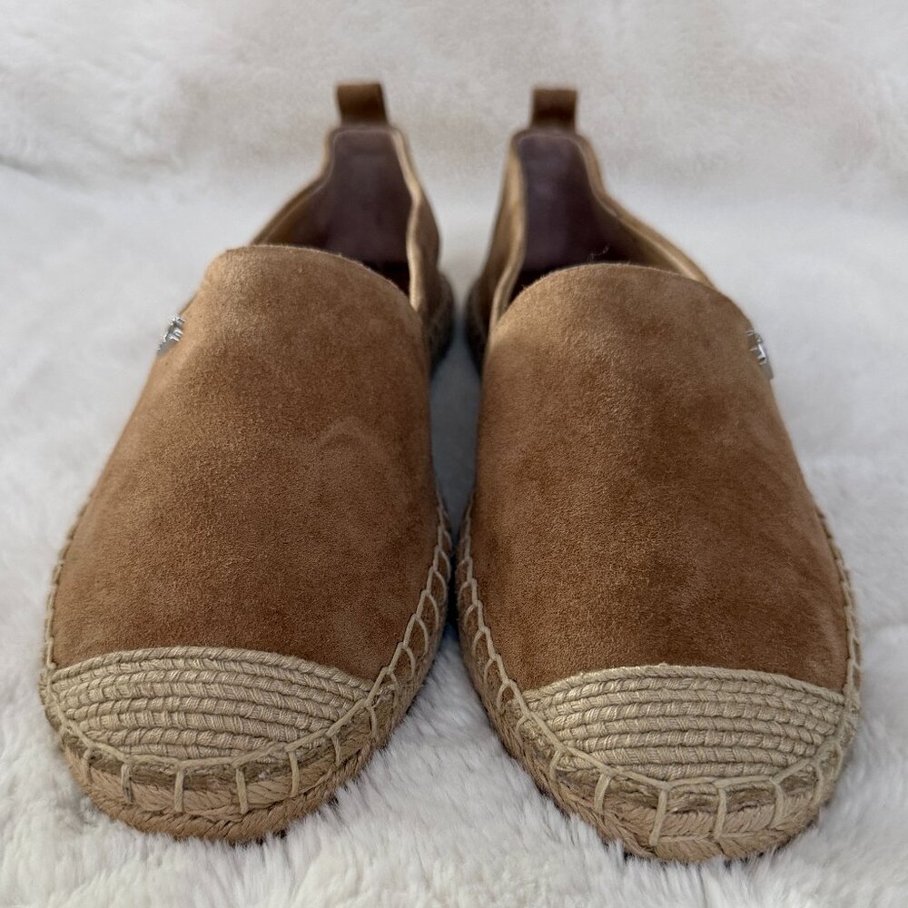 Lauren Ralph Lauren Cameryn III Chestnut Suede Espadrille size:7.5 - Picture 3 of 12